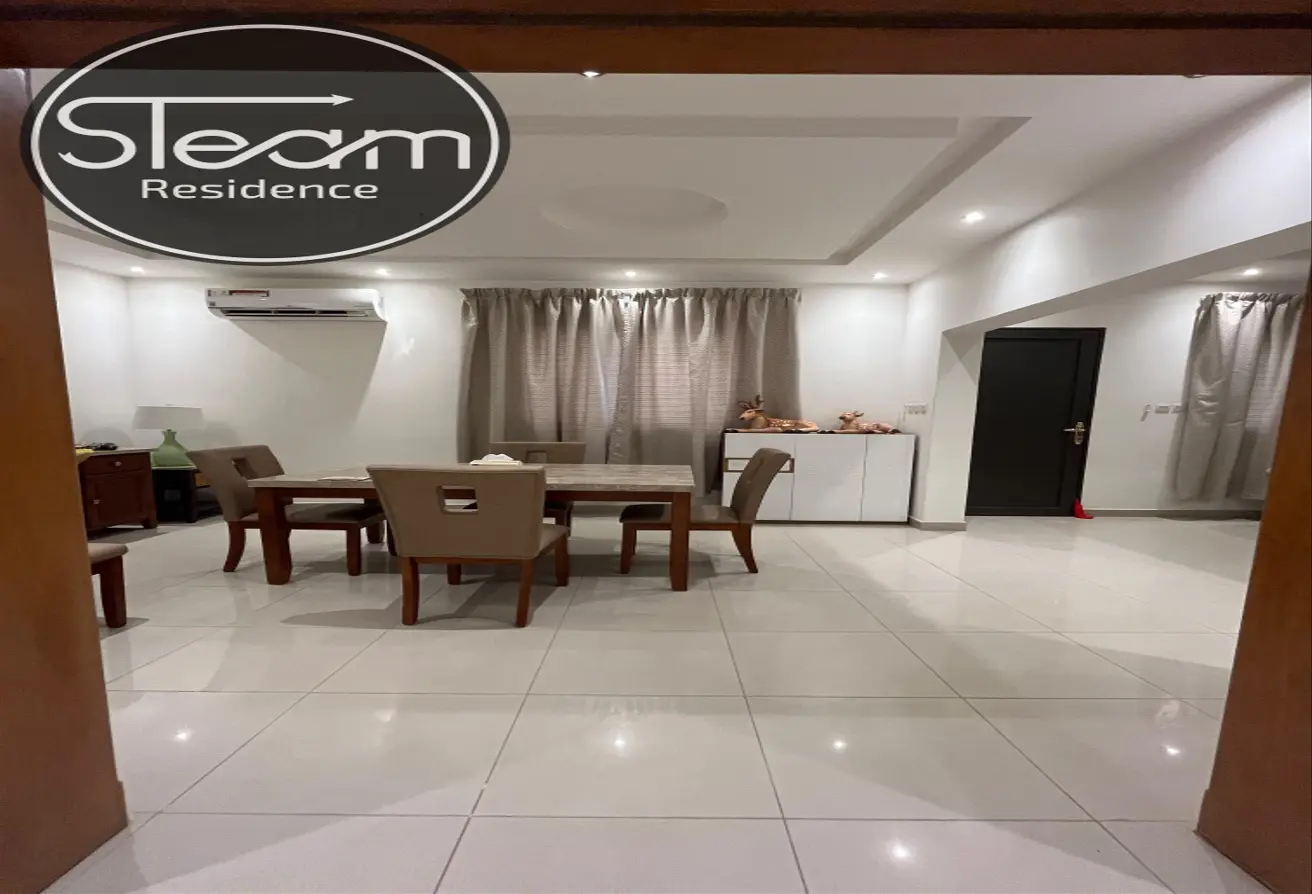 للايجار فيلا مؤثثه الكامل بالملك عبدالله