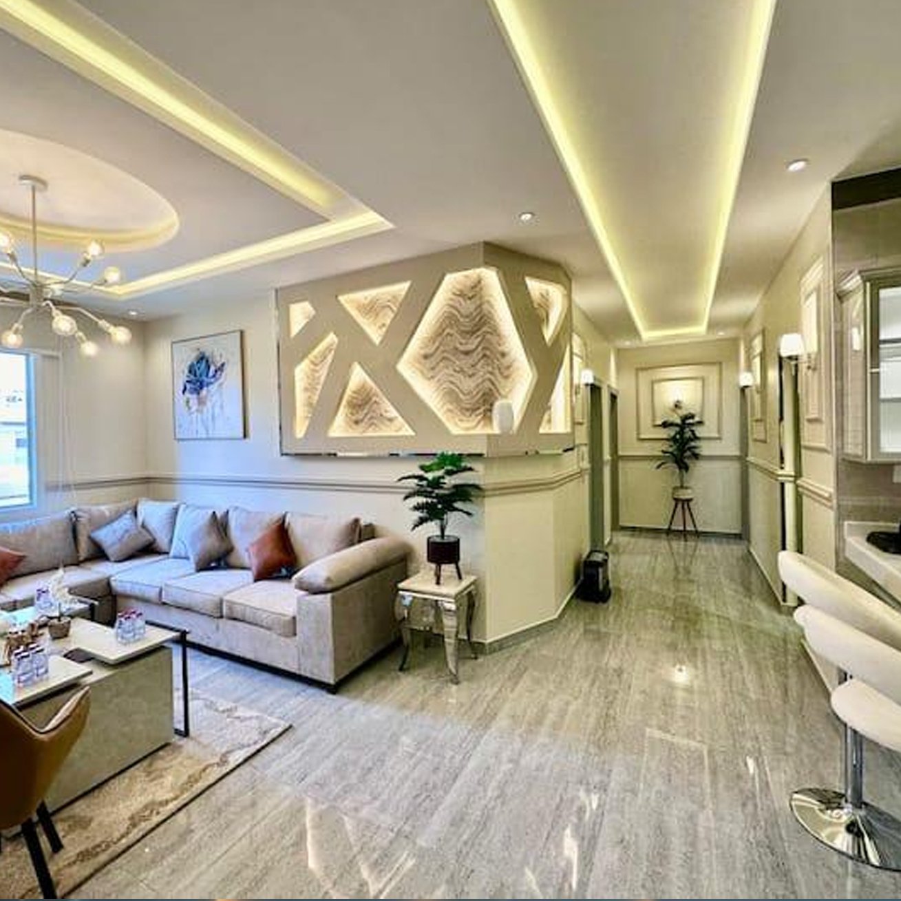 شقة فاخرة للإيجار – STeam Residence 103