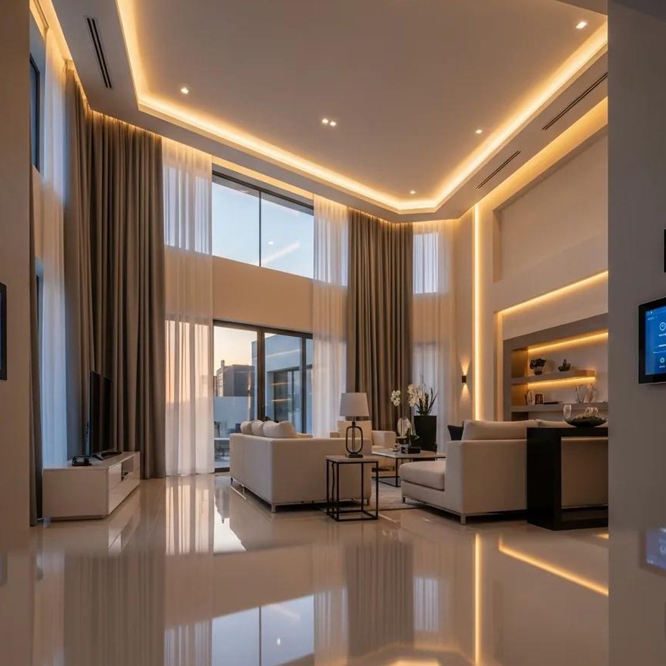 شقة فاخرة للإيجار – STeam Residence 103
