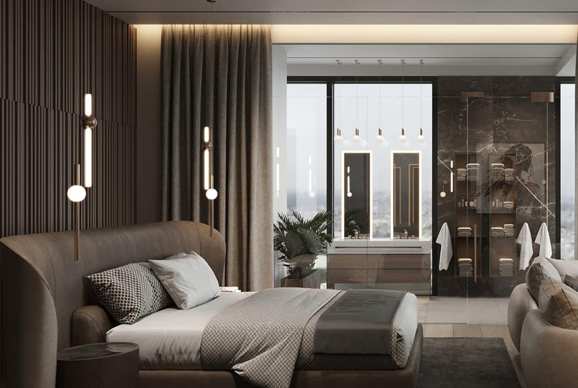 شقة فاخرة للإيجار – STeam Residence 103